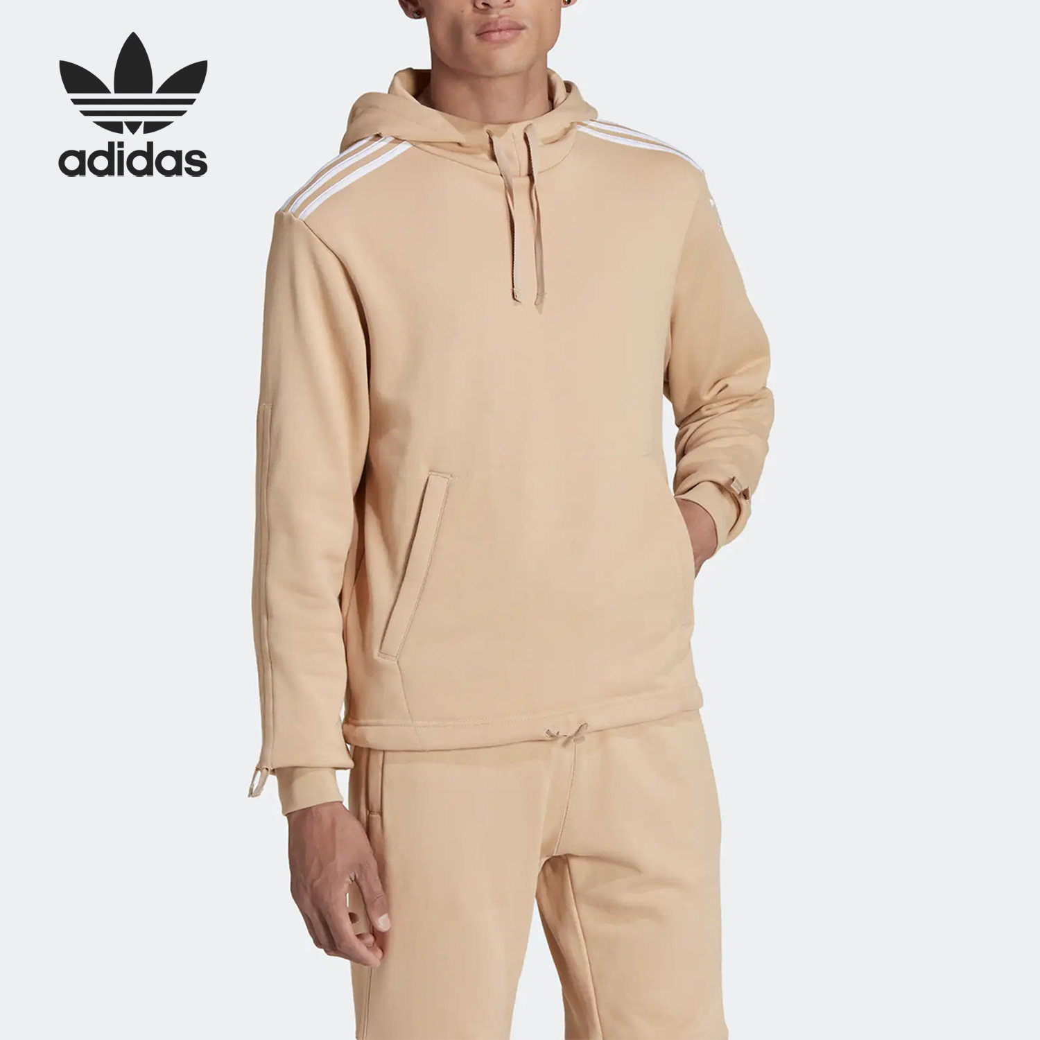 Adidas/阿迪达斯正品三叶草男女运动休闲简约连帽卫衣HM6751,运动服/休闲服装,运动卫衣/套头衫,淘宝优惠券,粉丝福利购,淘宝优惠卷