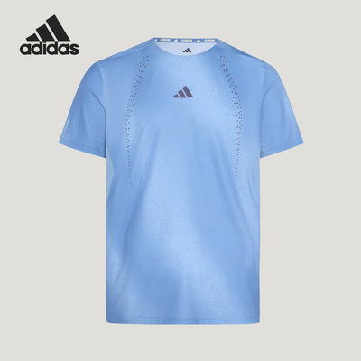 Adidas/阿迪达斯正品夏季款男士亲肤透气经典运动短袖T恤KY5051