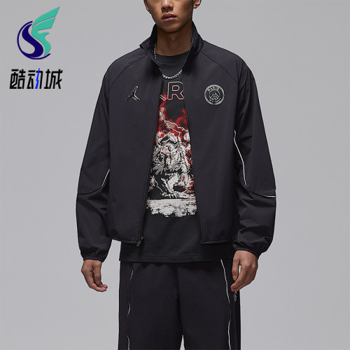 Nike/耐克正品JORDAN男士立领耐穿休闲经典运动外套IF3798-018