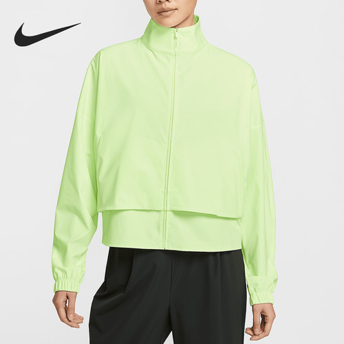Nike/耐克正品Dri-FIT女士全长拉链开襟经典夹克外套HJ0964-701
