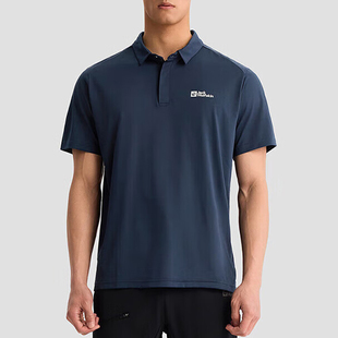 新款 1010 wolfskin 5033261 Jack POLO衫 男士 狼爪正品 复古短袖