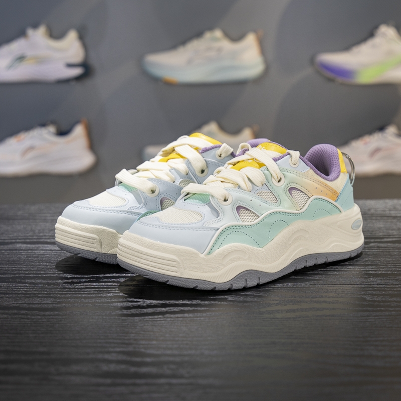 李宁正品迪士尼星际宝贝联名系列女子网面透气休闲鞋AGCV230-3