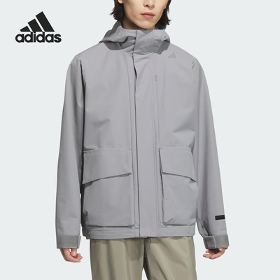 Adidas/阿迪达斯正品春季新款男士宽松运动户外外套JM0962