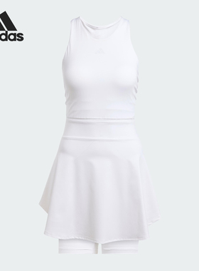 Adidas/阿迪达斯正品TENNIS Y-DRESS女士网球修身连衣裙JE7098