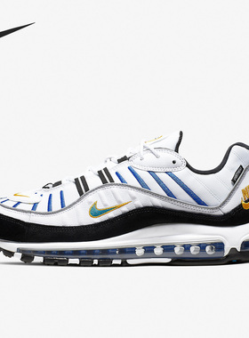 Nike/耐克正品Air Max 98男女运动缓震耐磨跑步鞋BV0989-102