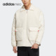 男女保暖休闲运动翻领棉服IQ1581 NEO冬季 Adidas 阿迪达斯正品