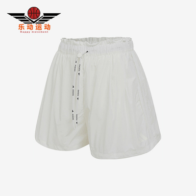 Adidas/阿迪达斯正品新款女白色运动休闲经典轻盈运动短裤KC0020