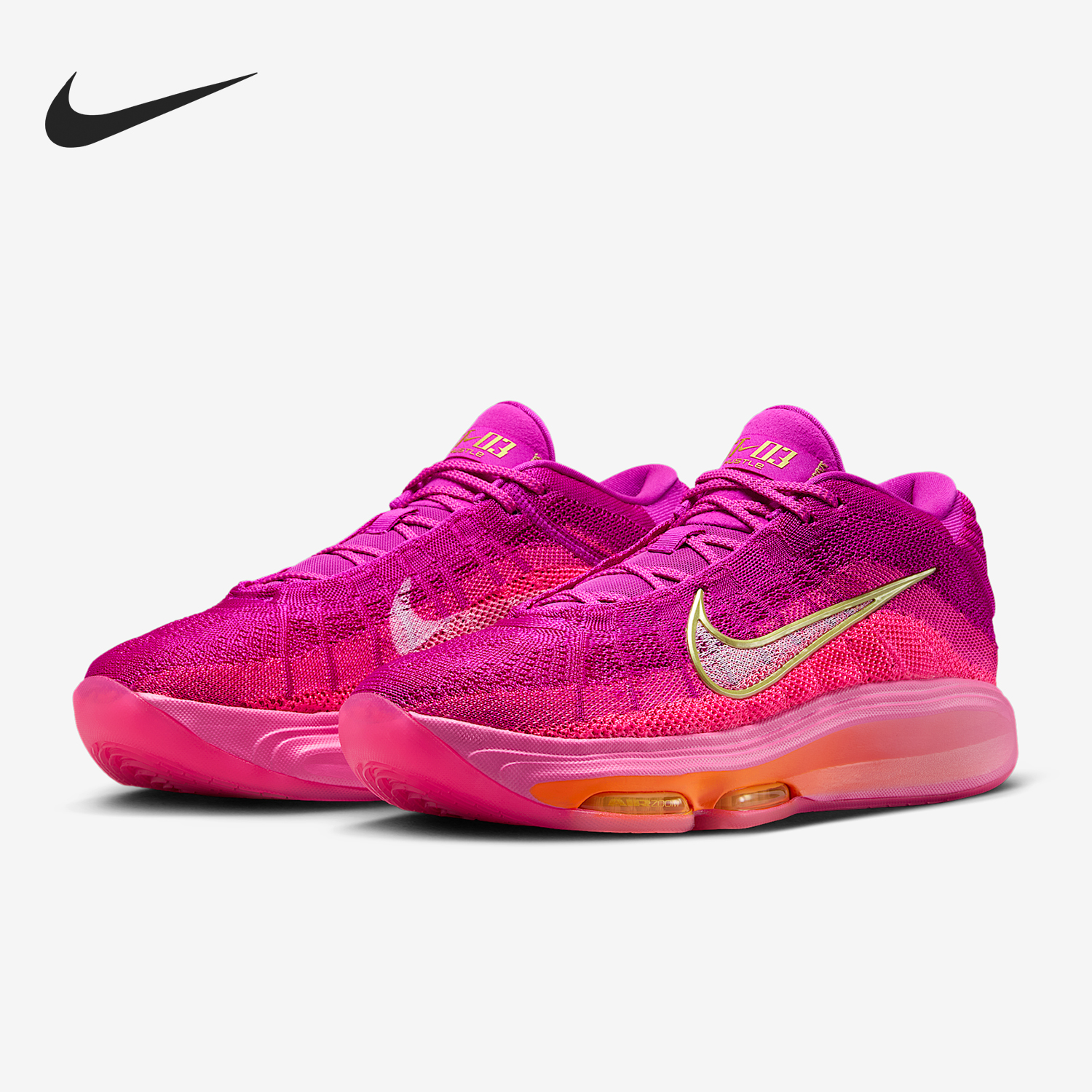 Nike/耐克正品G.T.HUSTLE 3男士运动气垫减震篮球鞋FV5953-601