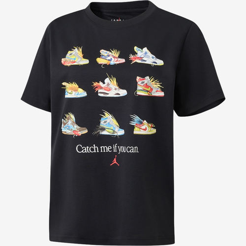 Nike耐克正品小童Jordan休闲运动无领日常短袖T恤JD2622-152