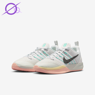 耐克正品 IB3088 2025秋季 儿童运动低帮系带减震篮球鞋 100 款 Nike