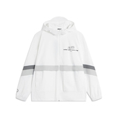 拉链连帽夹克外套AFDU397 李宁正品 韦德系列男子轻盈防晒时尚