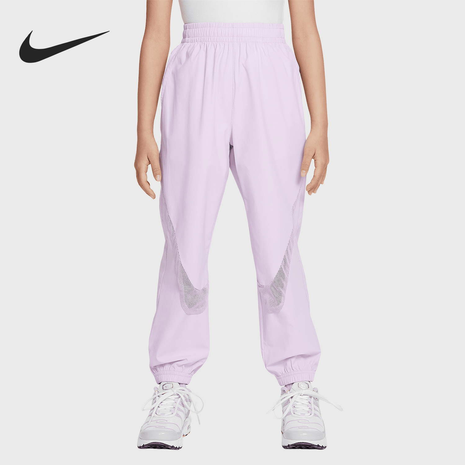 Nike/耐克正品Swoosh小童运动锥形梭织休闲长裤IM4481-537