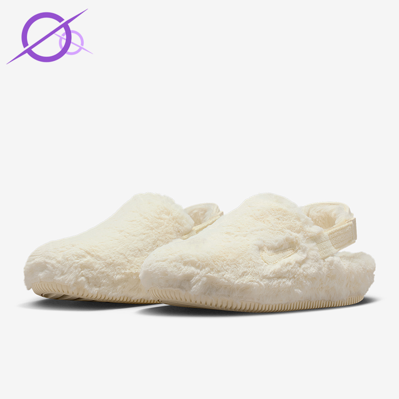 Nike/耐克正品Calm SE女士休闲运动魔术贴轻便耐磨拖鞋FZ3118-101