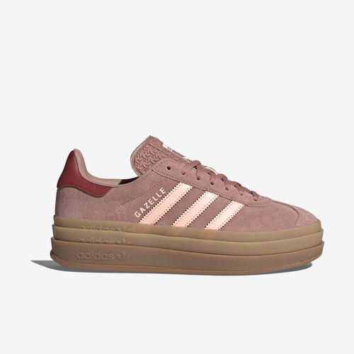 Adidas阿迪达斯正品GAZELLE BOLD女款低帮耐磨运动休闲板鞋JH9666