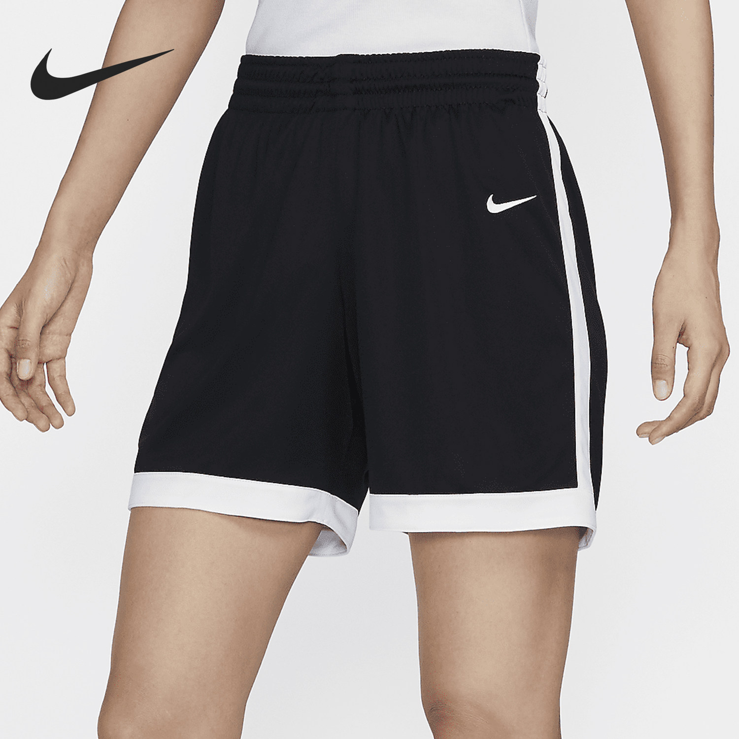 Nike/耐克正品Dri-FIT Elite 2女士拼接篮球短裤HF0530-012,运动服/休闲服装,运动中长裤／短裤,淘宝优惠券,粉丝福利购,淘宝优惠卷