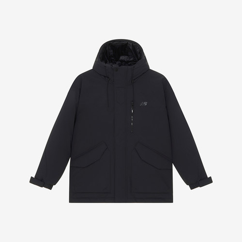 New Balance/NB正品户外男士工装多口袋保暖羽绒服AMJ44312-BK