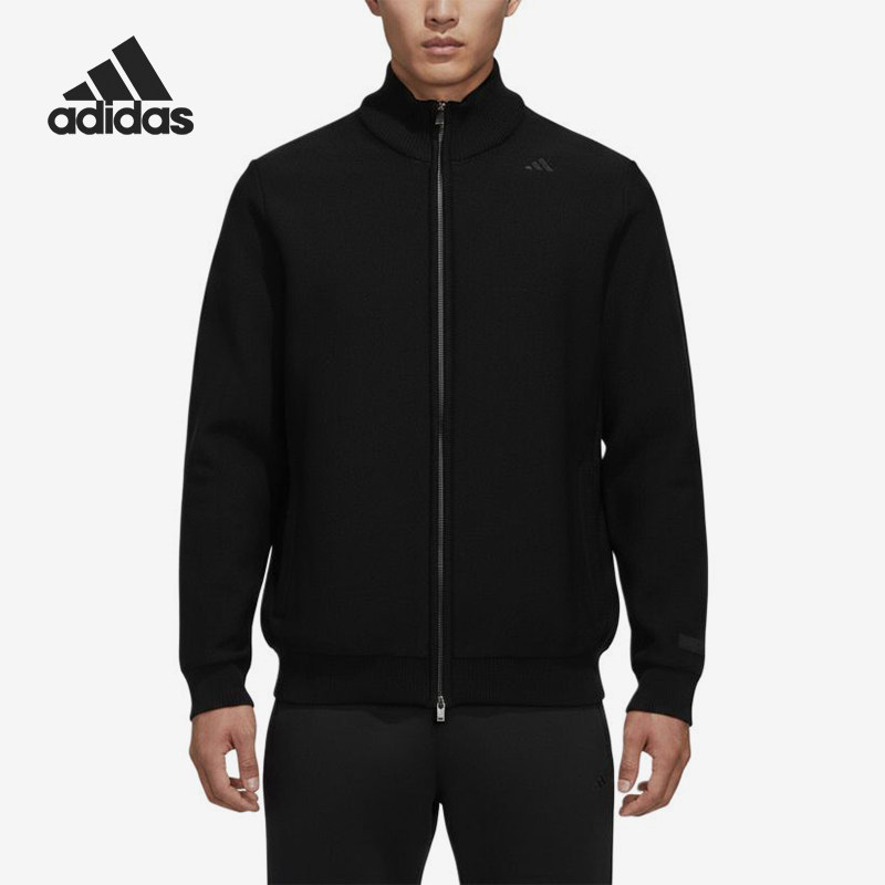Adidas/阿迪达斯正品WUZONGWENFZS新款男经典黑色夹克外套KE4078 - 实物图