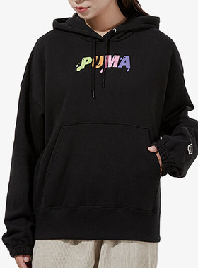 Puma/彪马正品当季新款女子时尚连帽保暖卫衣533049-51