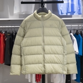 李宁正品 运动潮流系列男子轻盈保暖运动休闲短羽绒服AYMU353