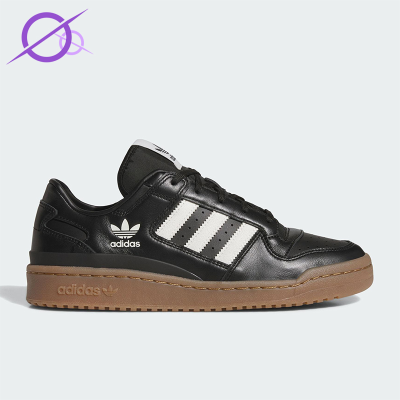 Adidas/阿迪达斯正品三叶草男女经典皮革篮球风日常运动鞋JQ0208