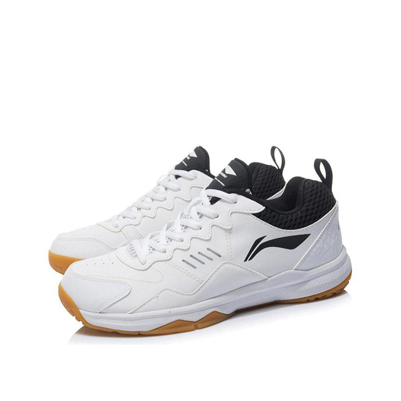 李宁正品新款女子缓震耐磨运动训练透气低帮羽毛球鞋AYTR022-1