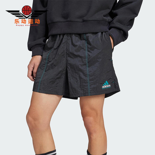 阿迪达斯正品 运动宽松梭织短裤 EQT SRT男士 JL9574 WOVEN Adidas