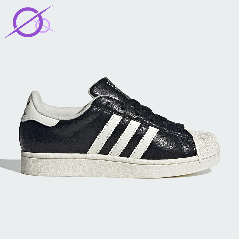 Adidas/阿迪达斯正品三叶草女士低帮运动休闲轻便防滑板鞋JS4014