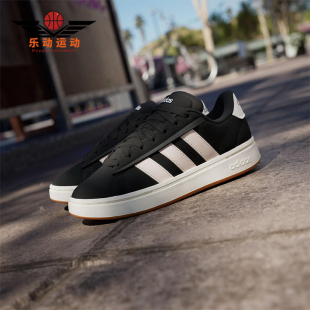 COURT女士低帮网球运动休闲板鞋 GRAND JQ3000 阿迪达斯正品 Adidas