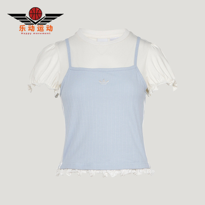 Adidas/阿迪达斯正品三叶草女士日常休闲经典运动短袖T恤KY3298