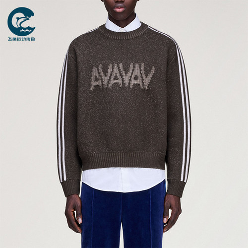 Adidas/阿迪达斯正品三叶草AVKNITSWEATER经典休闲针织衫JZ0620