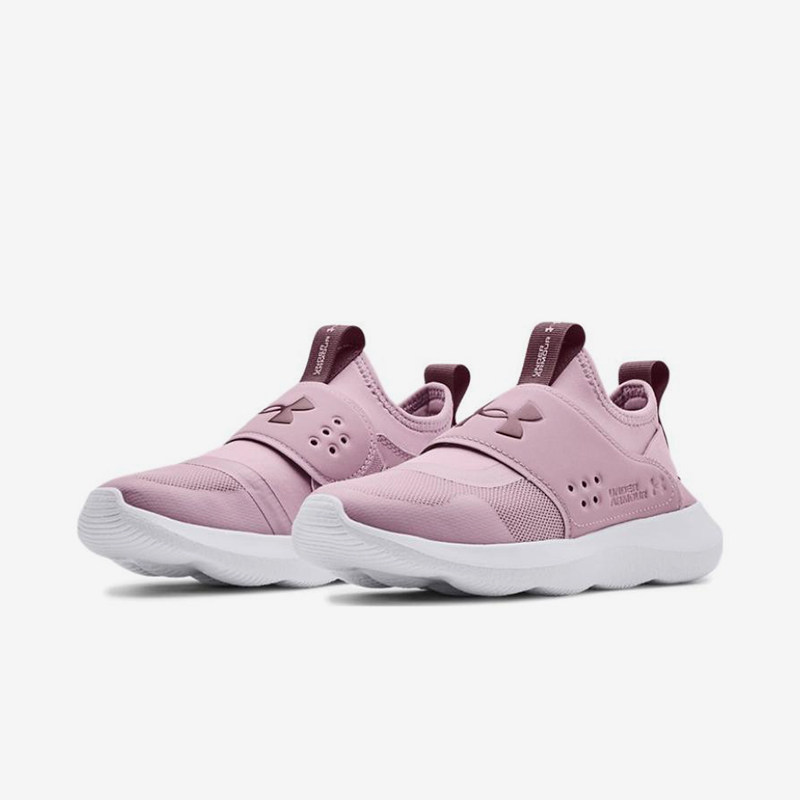 UA/安德玛正品2025新款女士时尚潮流低帮轻便跑步鞋3024871-600