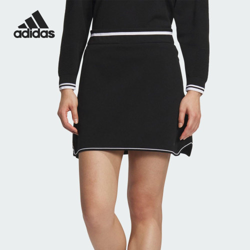 Adidas/阿迪达斯正品KNIT SKIRT女士透气高尔夫短裙JG1396