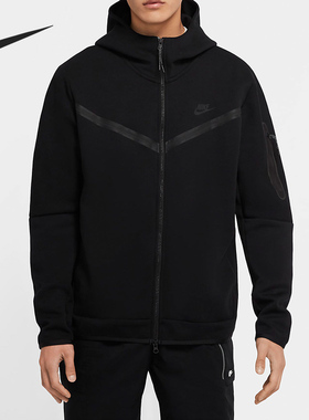 Nike/耐克正品 2021夏季新款男子运动拉链连帽外套CU4490-010