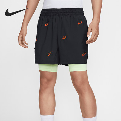Nike/耐克正品KD DNA男士二合一篮球透气训练短裤HJ4216-011