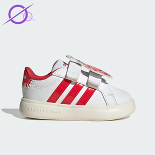 婴童日常低帮魔术贴休闲运动鞋 Adidas 款 春季 KJ8652 阿迪达斯正品