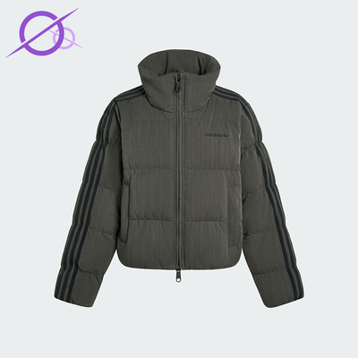 Adidas/阿迪达斯正品ESS HERR PUFF女士保暖复古休闲羽绒服KG4910