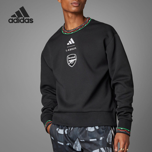 阿迪达斯正品 卫衣套头衫 春秋男士 宽松足球长袖 IT3917 经典 Adidas