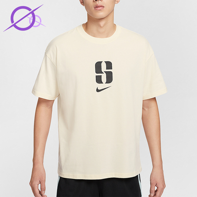 Nike/耐克正品2025男士休闲圆领套头印花透气篮球短袖IO4239-113