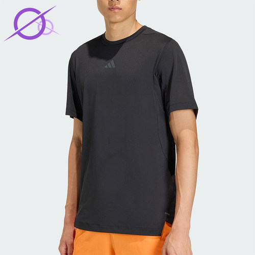 Adidas/阿迪达斯正品2026年男士轻便经典运动短袖T恤健身服KE9932