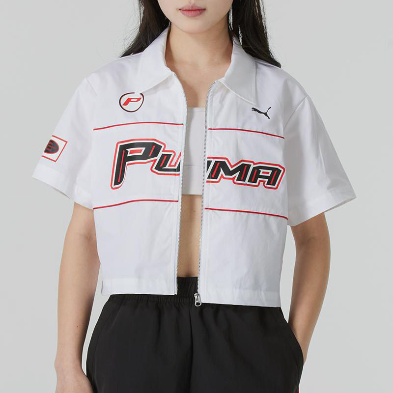 Puma/彪马正品25春夏新款女士短款运动拼接翻领外套633645-02,运动服/休闲服装,运动茄克/外套,淘宝优惠券,粉丝福利购,淘宝优惠卷