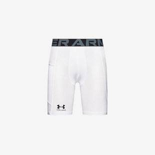 UA/安德玛正品2025新款男子速干健身跑步运动紧身短裤1361596-100