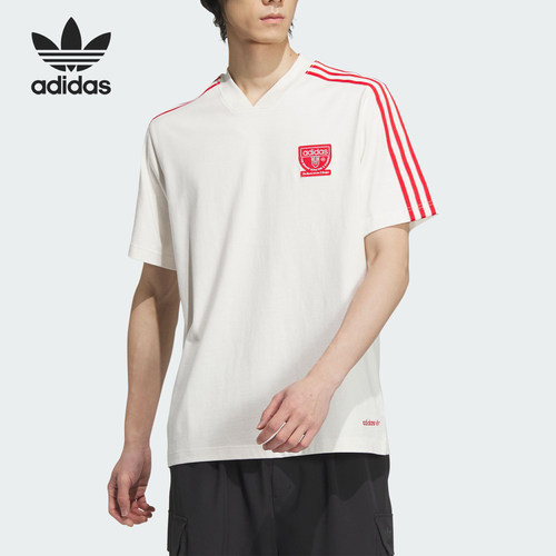 Adidas/阿迪达斯正品GRFX TEE三叶草男士运动短袖T恤JD3259