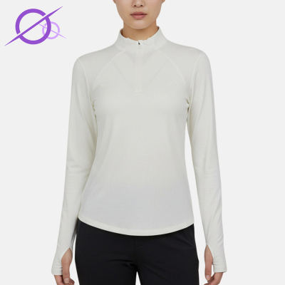 Adidas/阿迪达斯正品Clothing女士修身经典短款长袖T恤衫KH2642