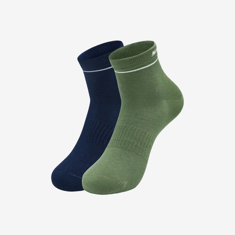 Skechers/斯凯奇正品2024新款男女运动时尚透气袜子两双装