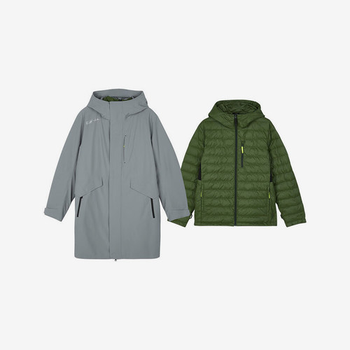 斯凯奇男士保暖外套+羽绒上衣