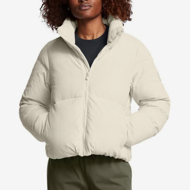 UA/安德玛正品冬季新款女子运动休闲舒适立领羽绒服1384652-110