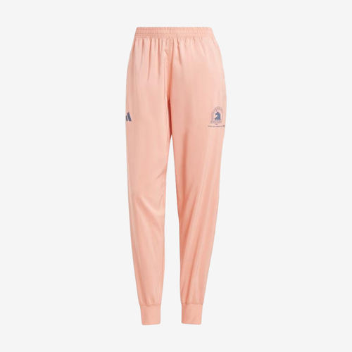 Adidas阿迪达斯正品休闲裤女子印花收脚中腰松紧运动长裤IS9568