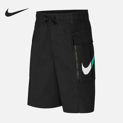 Nike/耐克正品夏季新款大童宽松透气运动休闲短裤DX6298-010