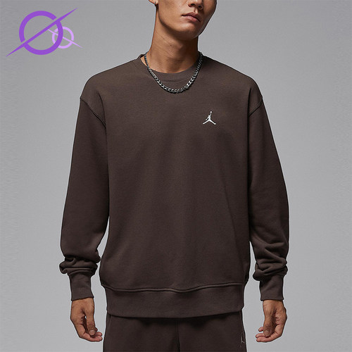 Nike/耐克正品Jordan男士休闲圆领针织套头运动卫衣FV7296-237