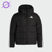 阿迪达斯正品 J男士 ESS Adidas 保暖拉链羽绒服KH3987